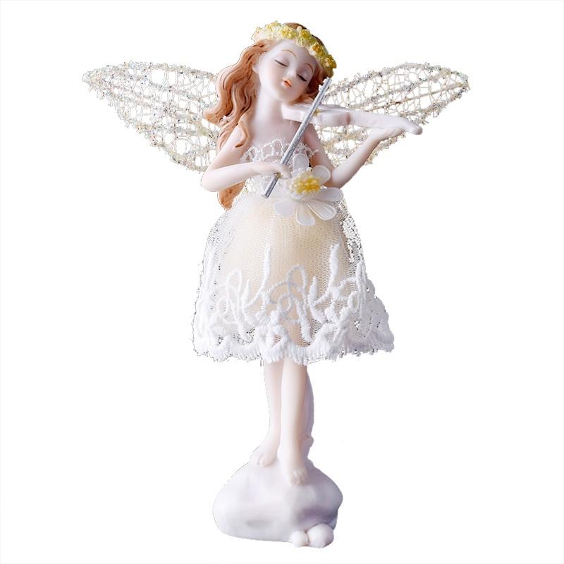 Evropské pryskyřičné ozdoby Anděl Květina Víla Domov Obývací pokoj Stůl Socha Řemesla Dětský pokoj Figurky Dekorace Narozeninové dárky