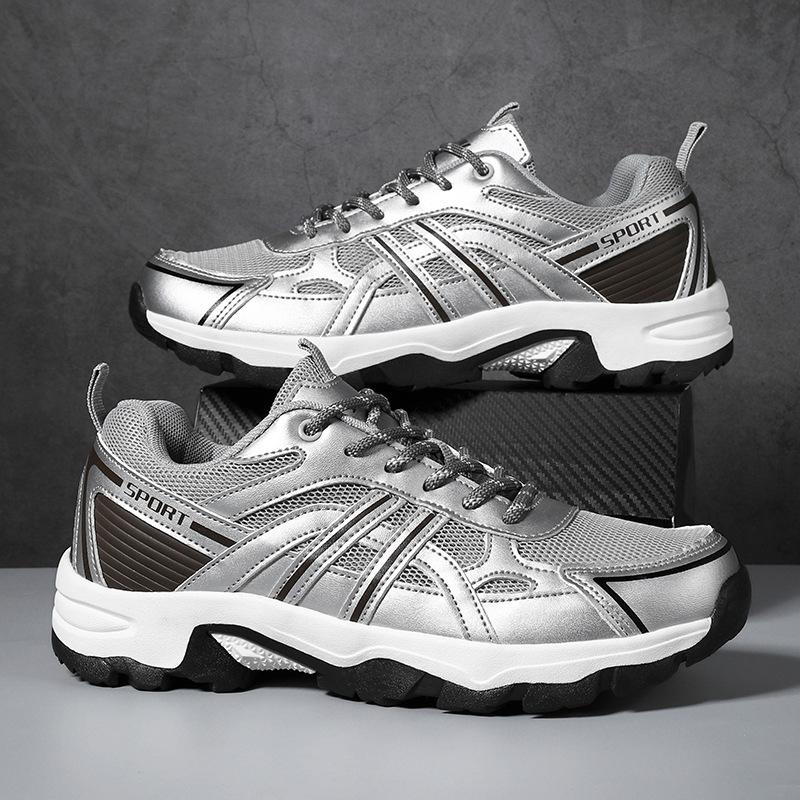 2025 Foreign Trade Hiking Shoes Men's and Women's Low-top Breathable Non-slip Hiking Shoes Outdoor Camping Sports Shoes Can Be