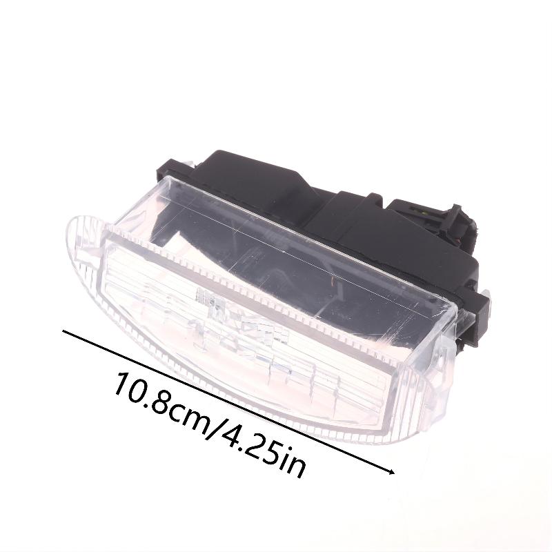 

[ZYAS]7700410754 Car License Number Plate Lamp Light Without Light Bulb For Clio II 1998-2005 License Number Lamp