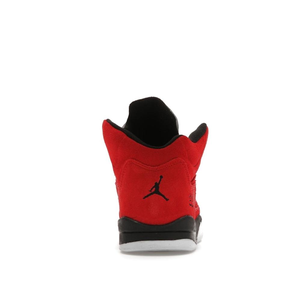 Air Jordan 5 Retro PS Raging Bull 2021 Kids Sneakers Red Varsity-Red Black 440889-600
