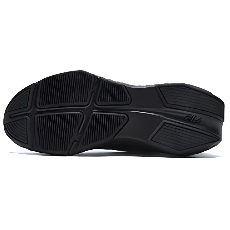 FILA Energy 2 Soft Comfortable Shock Absorbing Durable Low Top Running Shoes Men sneaker Black A12M431105FBB