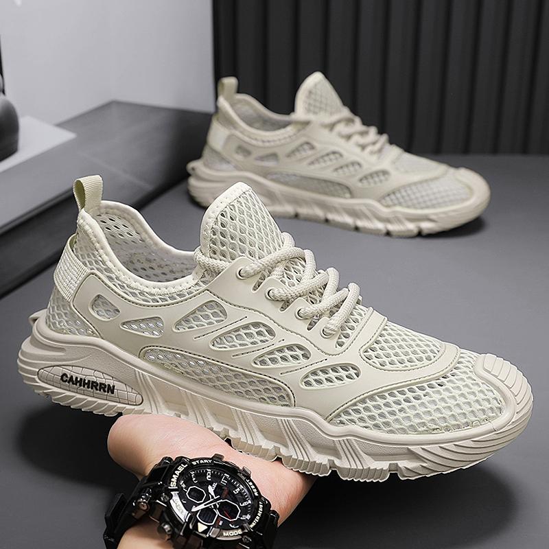 Lightweight Summer Crossing Stream Shoes Water Shoes Quick Dry Mesh Hollow out Sports Men's Shoes Rubber Sole Unisex