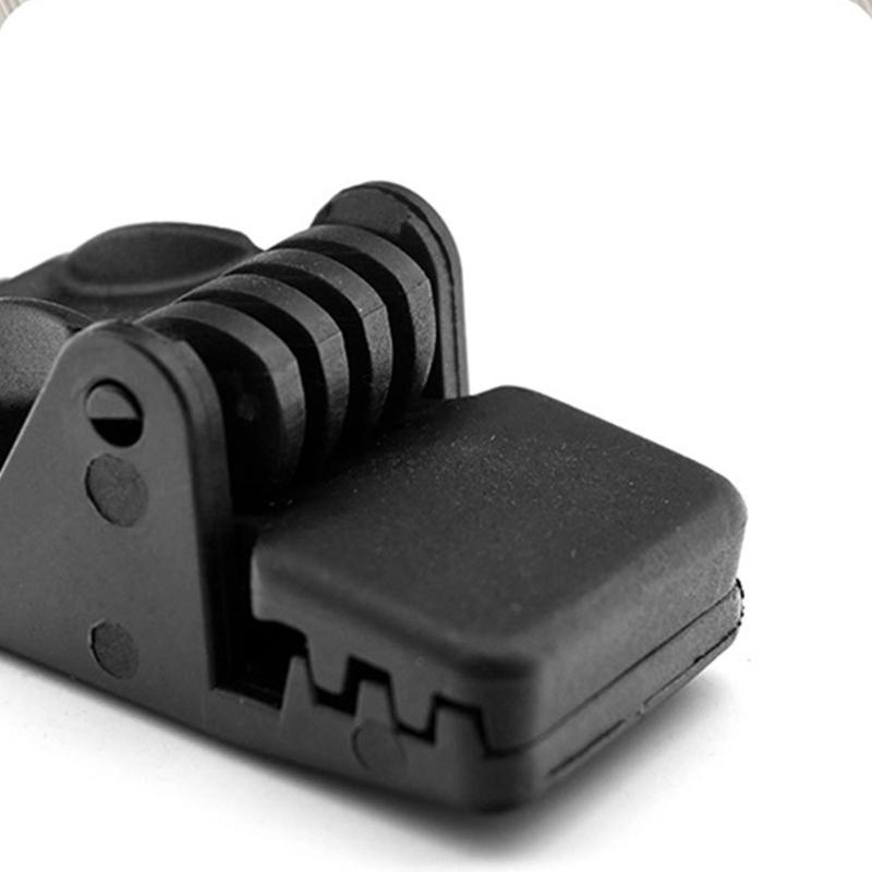 12PCS Tent Clamps Secure Windproofs Camping Clip with Hole Design Plastic Texture for Outdoor Shelter Accessories