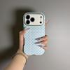 Korea Lovely Polka Dot Pattern Soft Phone Case For iPhone 17Air 17Pro 16 15 14 13 12 11 Pro Max Plus Fashion Shockproof Cover