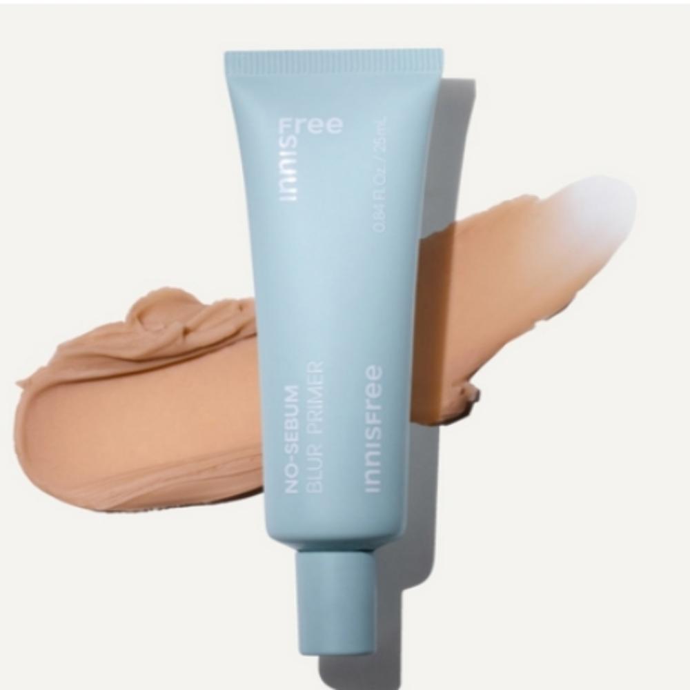Innisfree No‑Sebum Blur Primer 25ml (Single Tube)