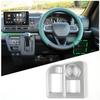 METYOUCAR Engine Switch Start Button Console Switch Cover for Daihatsu Atrai Car Start Button Engine ABS Easy Car Interior Custom Accessories Cover,