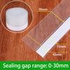 Sealing Strip Width 25/35/45mm Self-Adhesive Cabinet Door Dust-Proof Tape Glass Wardrobe Windshield Filling Sealing Strip