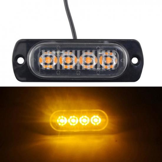Direct Replacement 4 LED Light for Trucks and Trailers No Tools Needed