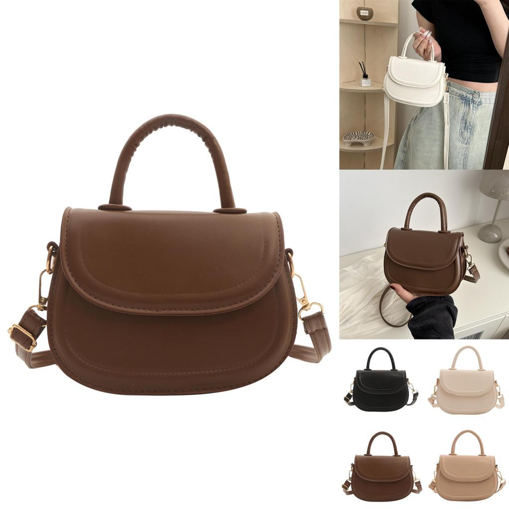 Trendy Vintage Saddle Bag 2024 Spring Summer New Versatile Tote Bag Stylish Casual Shoulder Crossbody Bag Wholesale