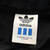 adidas 80s vintage Back print Nylon jacket O-XO black Made by Descente Men's Used