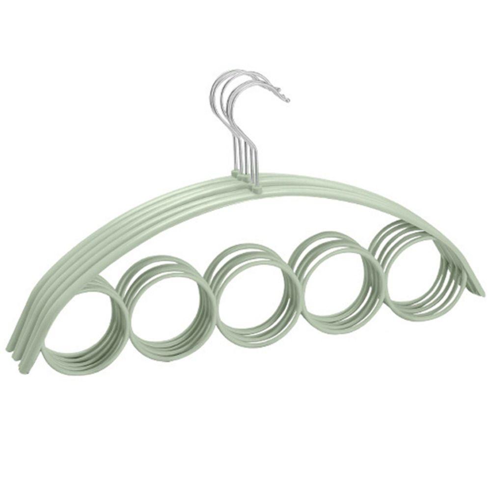 Belt DIY 5 Hole Wraps Shawl Belt Rack Storage Hanger Ring Rope Slots Holder Hook Organizer Holder зелёный 589₽