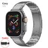 Titanium Band for Apple Watch Series 10 46mm 9 8 7 45mm 41mm 42mm Luxury Metal Strap for iWatch Ultra 2 49mm 6 5 4 SE 44mm 38mm 40mm