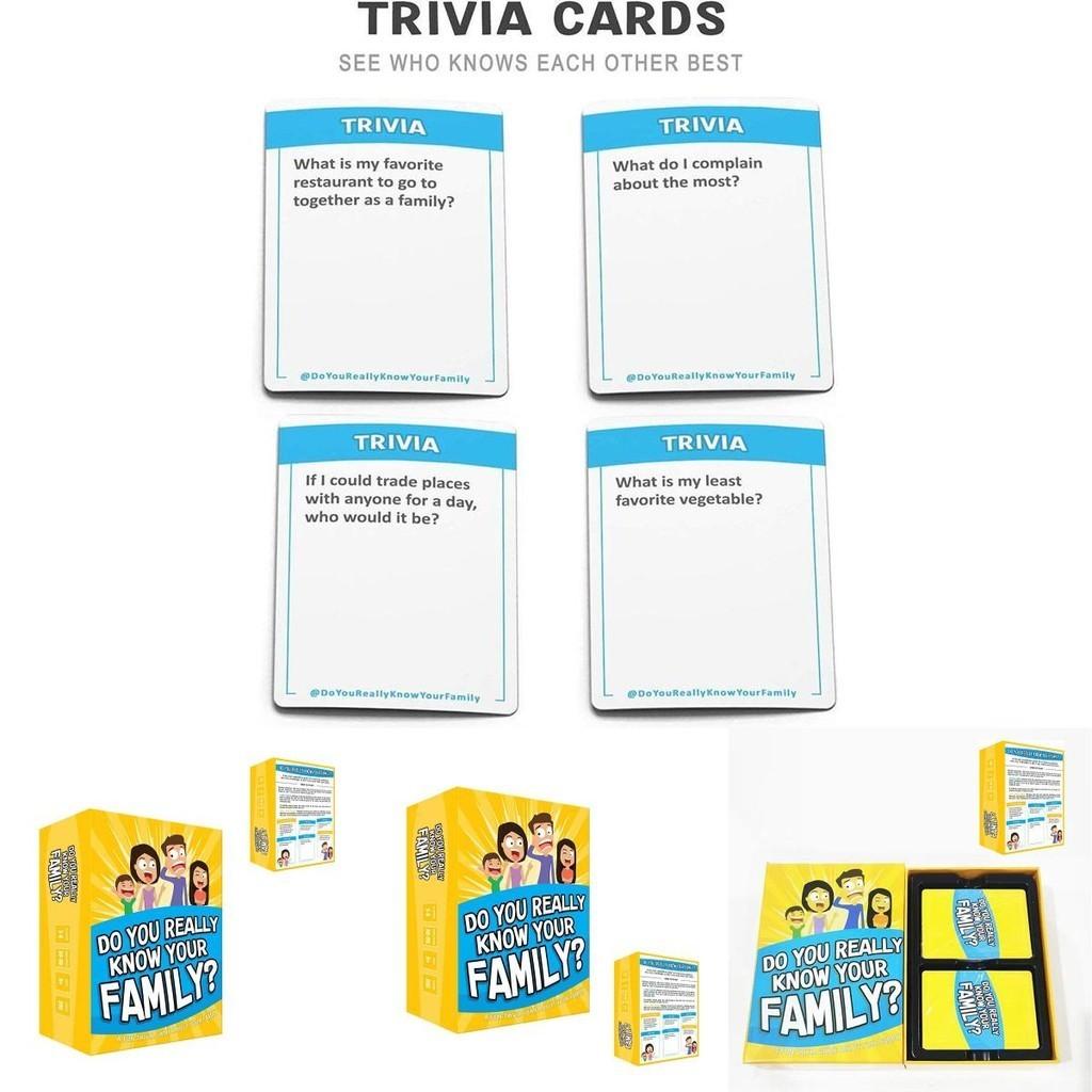 Genuinedo You Really Know Your Family Educational Board Game For All Ages