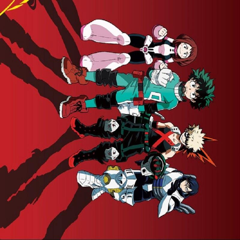 Premium Anime My Hero Mouse Pad With Katsuki Bakugo Design For Gamers And Offices