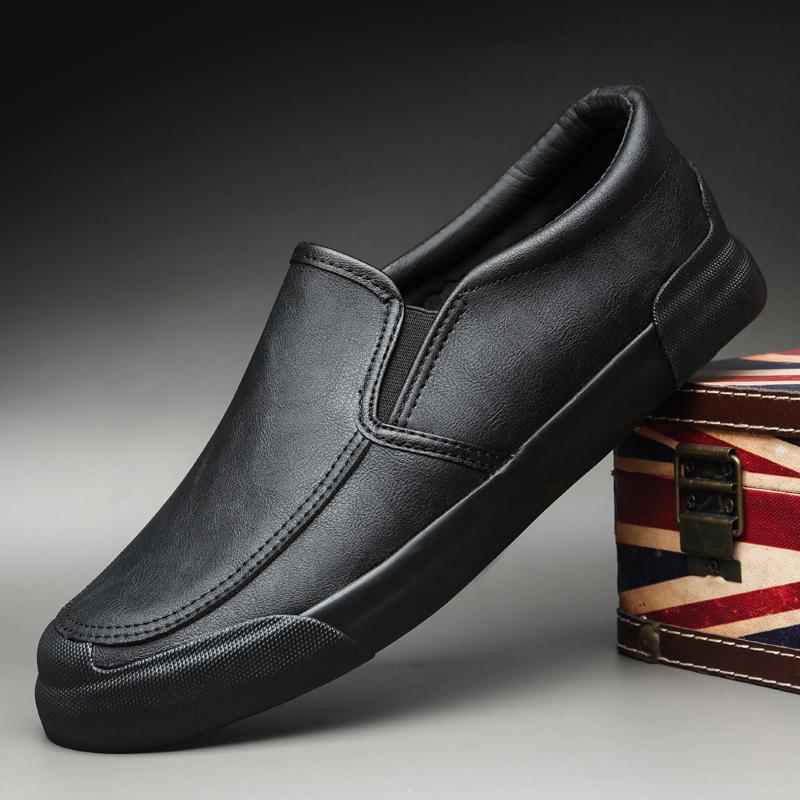 

2025 новые мужские туфли весна-осень кожаные туфли мужские однопедальные деловые повседневные туфли большого размера британские универсальные туфли 36