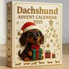 Cute Dog Christmas Countdown Calendar Unbox Festive Joys With Adorable Dachshunds For Winter Display