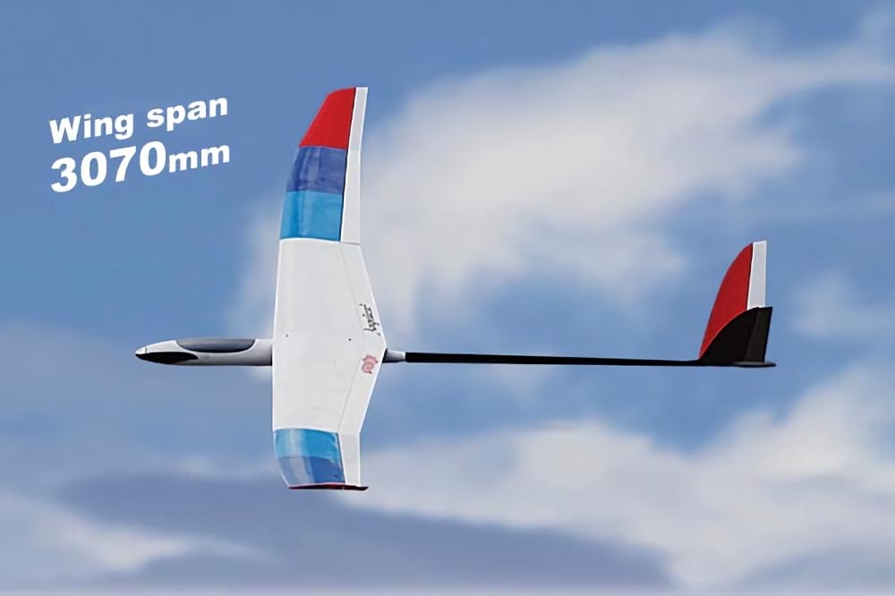 OK Mokei PILOT Angelica 2 DX Finished Model Electric Glider Aileron Model Radio Controlled 11344 (3.04m) Film-Pasted