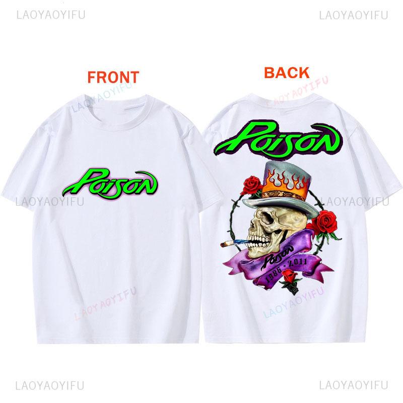 

Bret Michaels Camisetas Adult Classic T-Shirt Casual Hight Quality Cotton Short Sleeve Vintage Two Side Printed Rock Band Tops 5XL різнокольоровий
