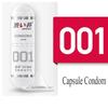 DRY WEL Capsule Condom 7PCS Ejaculation Delay Sex Products 001 Ultra-Thin Polyurethane Ultra-Sensitive Non-Latex Condoms for Men