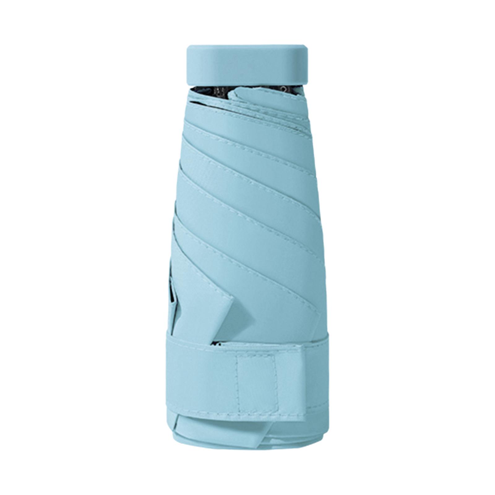 Travel Umbrella Rain Umbrellas Portable Windproof Waterproof Sun Protection