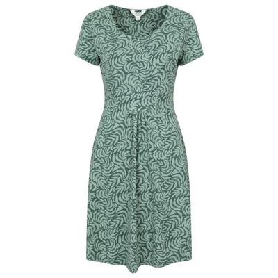 Womens/Ladies Orchid Leaf UV Midi Dress