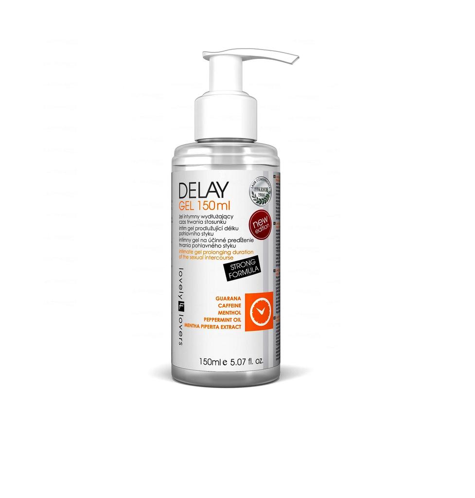 Delay Gel Lube forlenger tiden for samleie for menn 150 ml