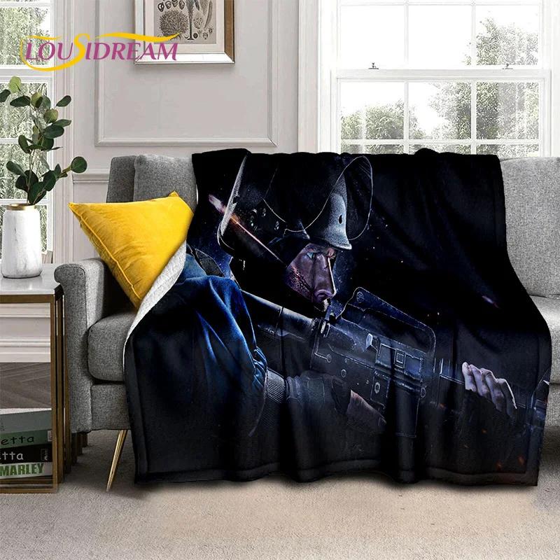 Counter Strike Game,CS GO,Gamer 3D Blanket,Soft Throw Blanket for Home Bedroom Bed Sofa Picnic Travel Office Cover Blanket Kids