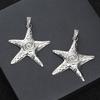 Flat Star Charm Y2K Jewellery Accessory for DIY Handicrafts Jewellery Making