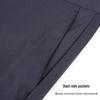 Men's High-Elastic Textured Straight-Leg Business Casual Trousers