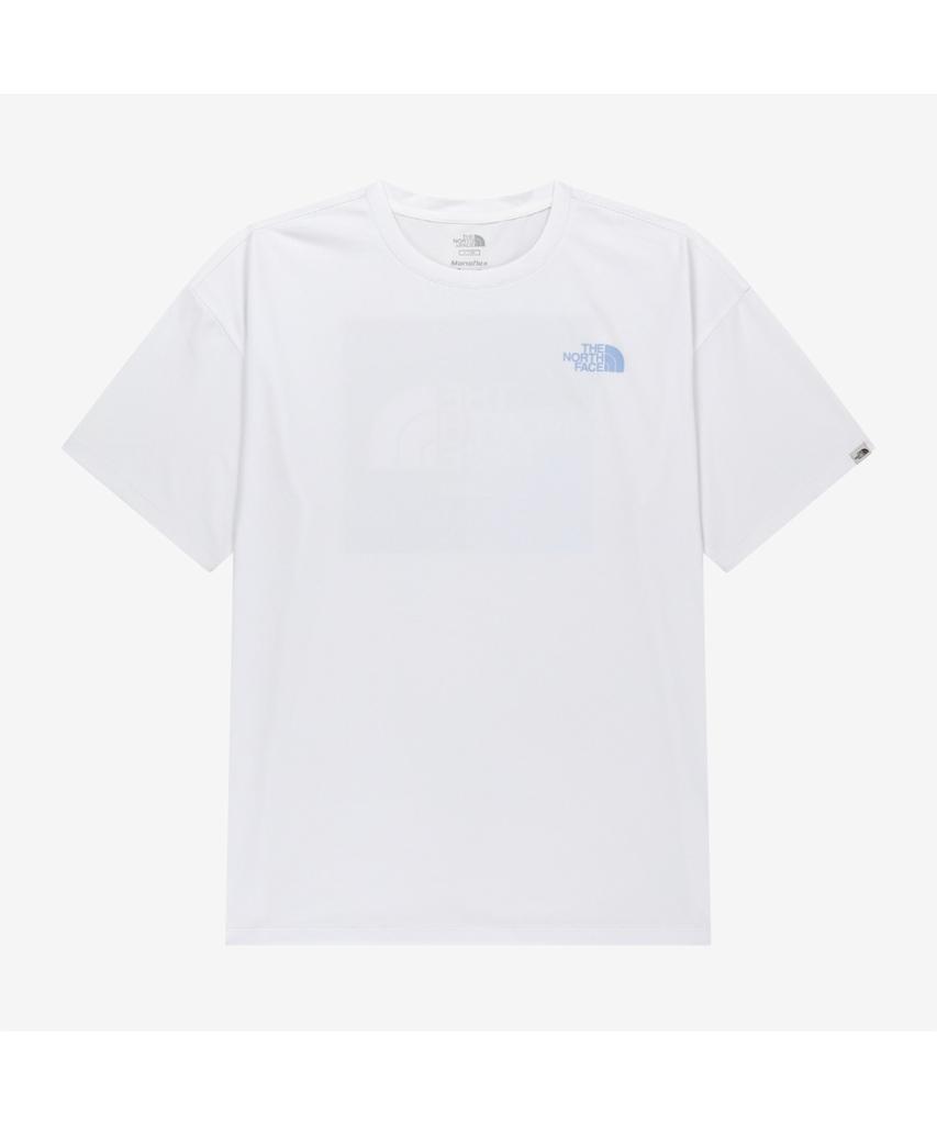 Noseupeiseu Nt7Us22K Colorpick Ex Short Sleeve Tee White