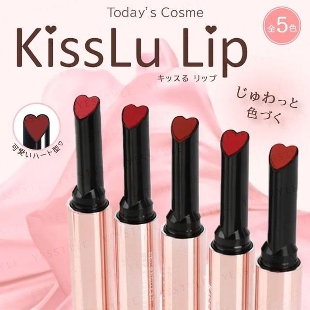 Today s Cosme - KissLu Lip Semi-matt Silky Tint Lip 04 Classical Red