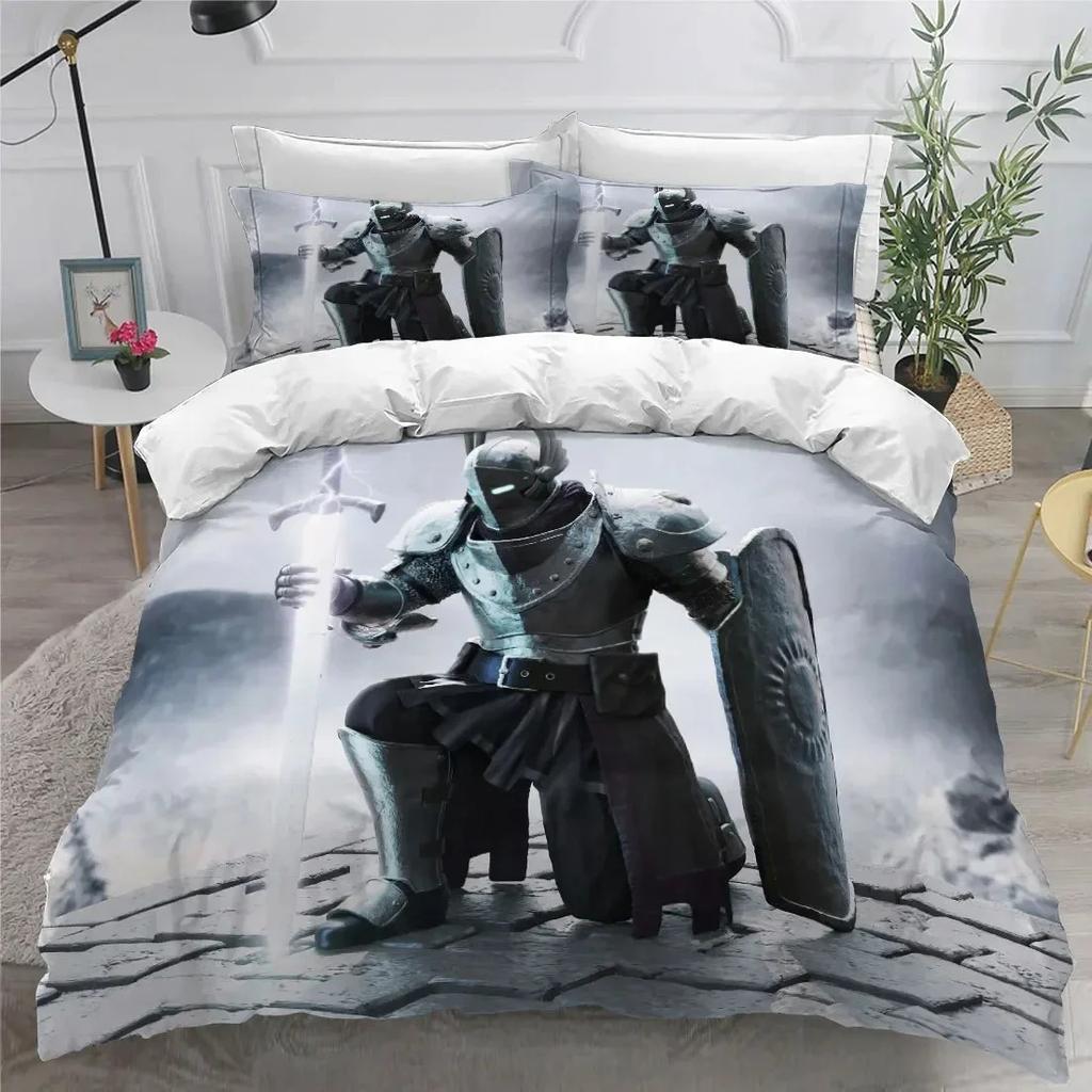 Comforter 3D Print Holy Knights Bedding Set Boys Girls Twin Queen King Size Bed Boys Adult Home Textileextile