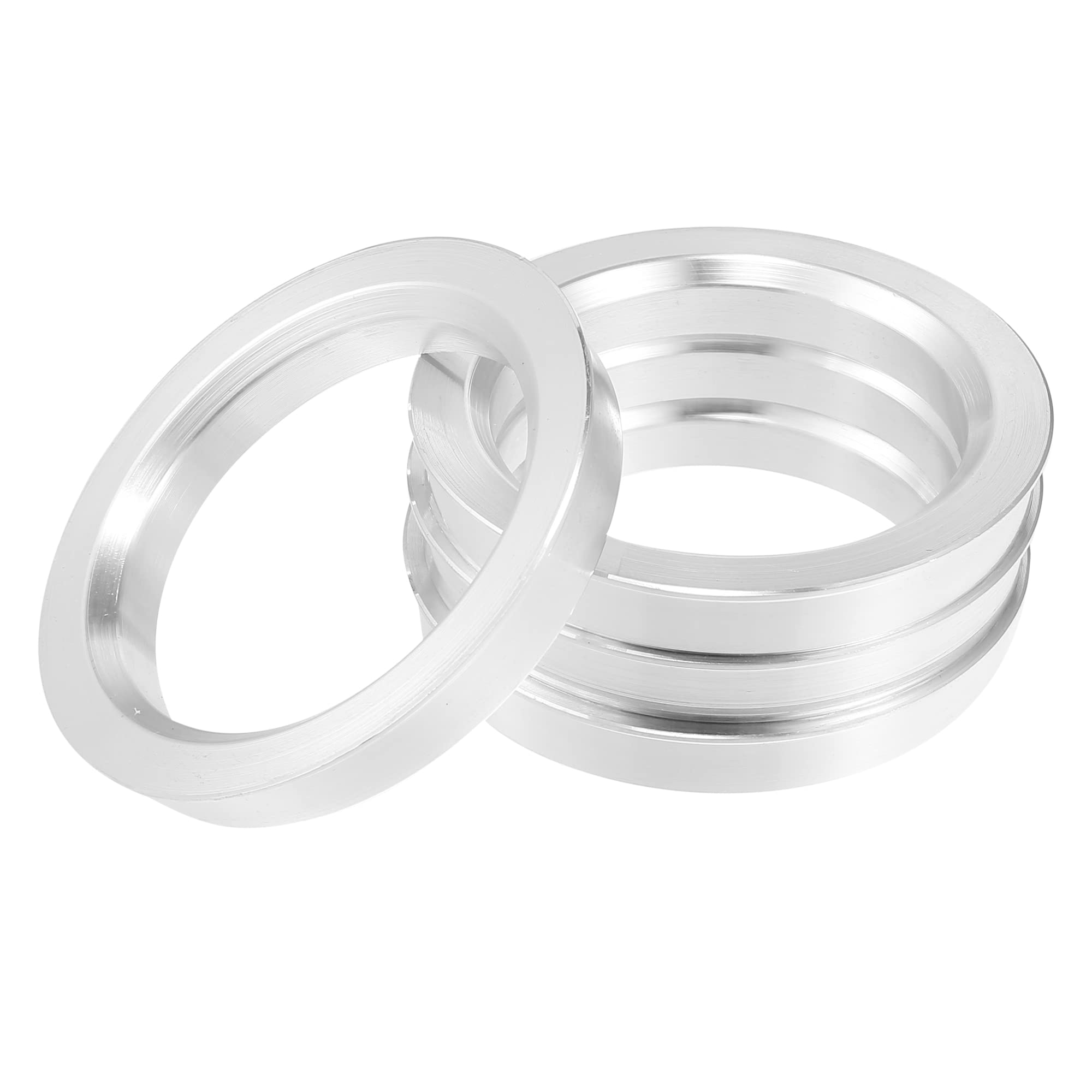 

uxcell Центровочное кольцо, 2,8 дюйма (70.1 мм), 2,1 дюйма (54,1 мм), Центрированный по ступице 70.1-54.1mm серебряный