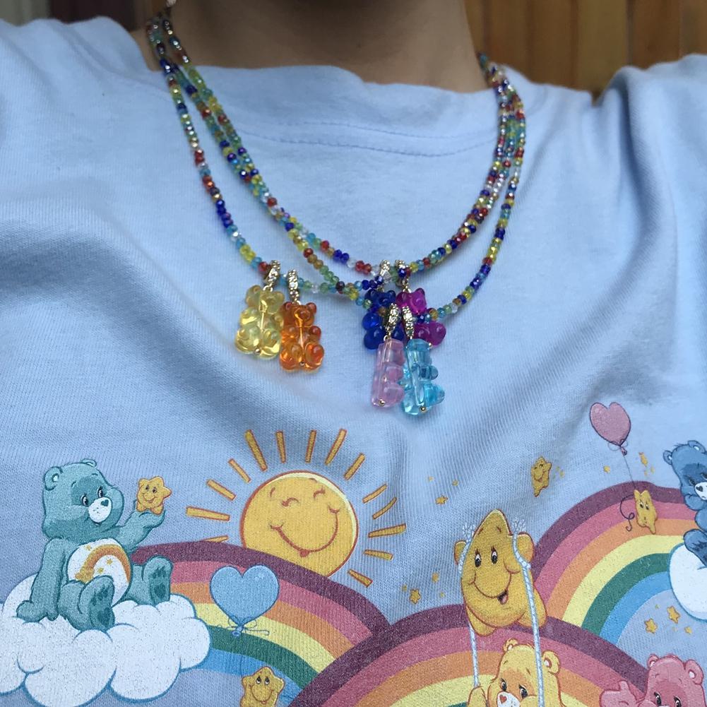 Корейский красочный милый мультяшный медведь — фото 10