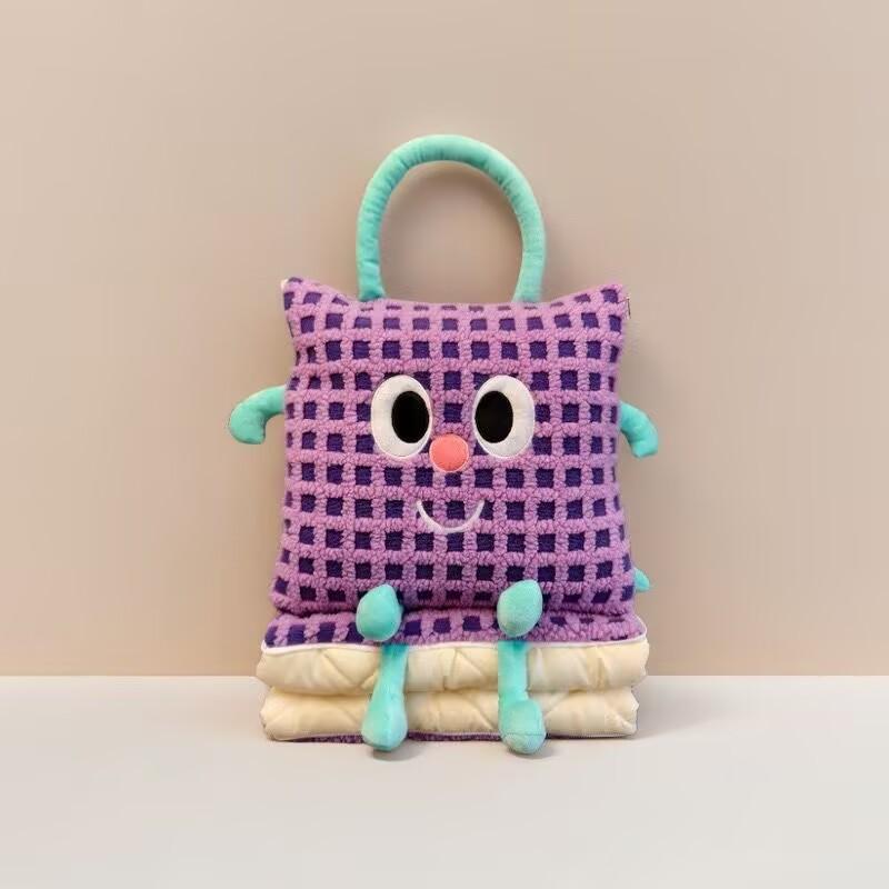 Dopamine 2-in-1 Pillow & Quilt: Cute Nap Blanket/Cushion for Car, Office, Sofa