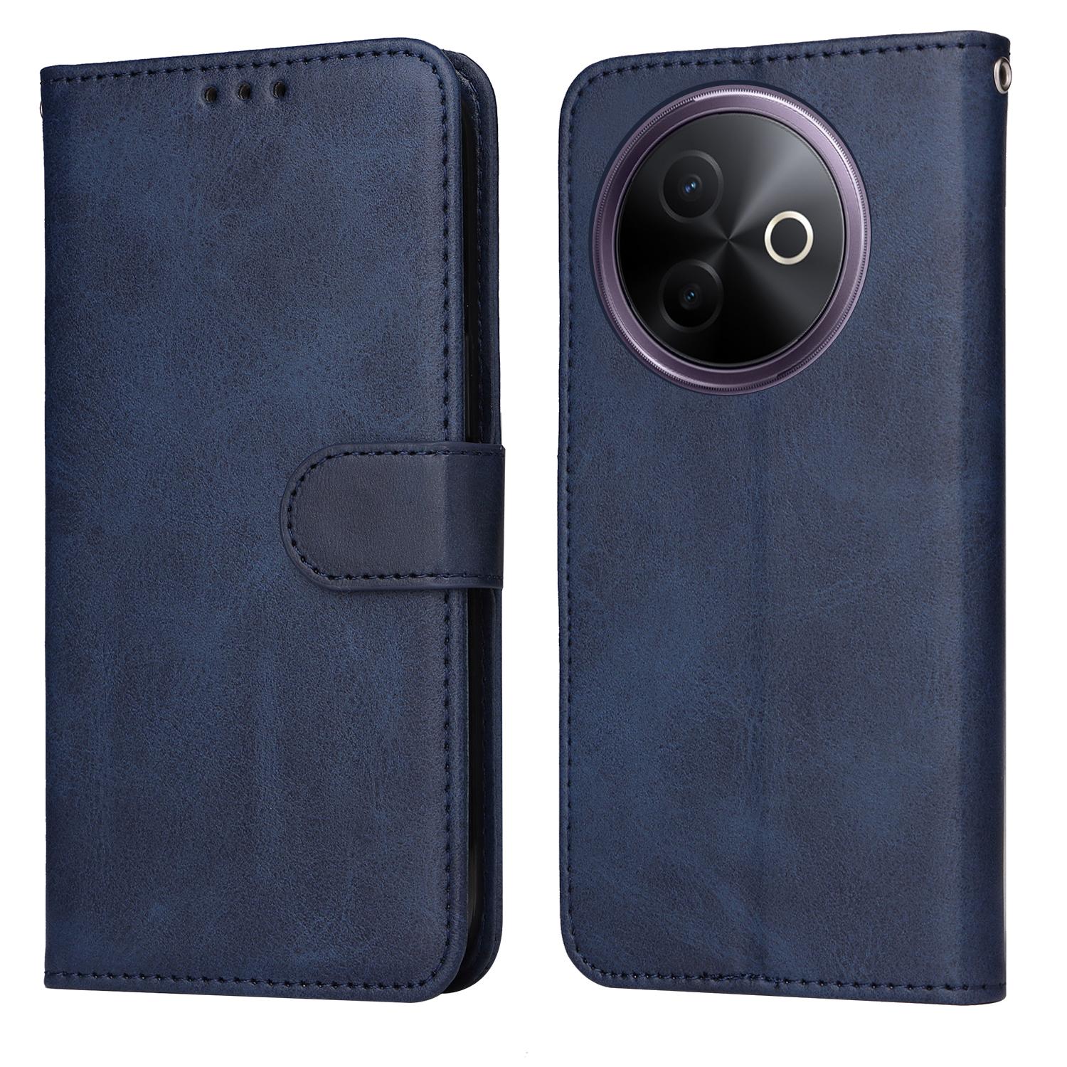 

Для vivo Y300i 5G/vivo Y39 5G Чохол Гаманець PU Шкіра Фоліо Книжка Відкидна Кришка для Телефону Blue