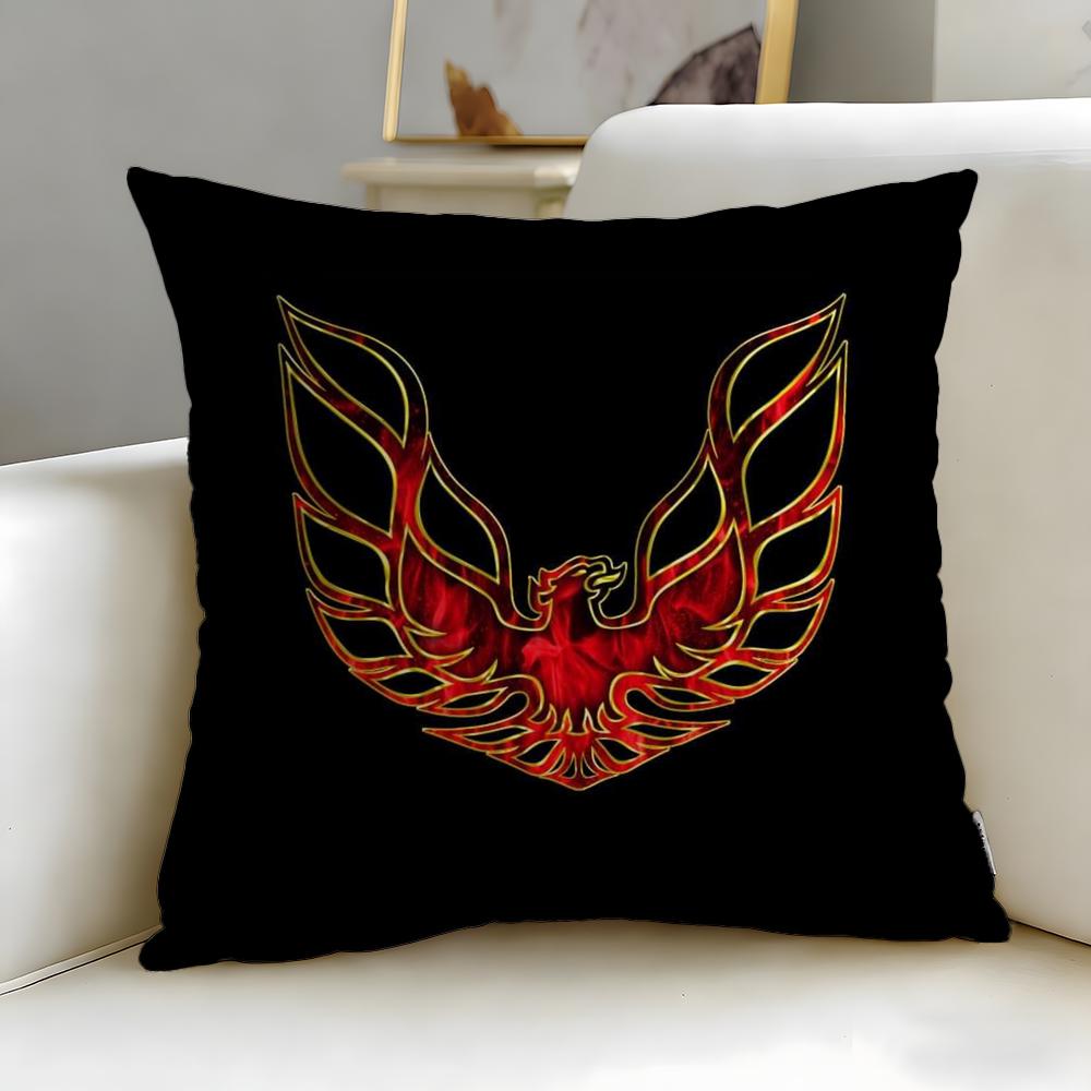 

classic car brand Pontiac Cushion Cover Soft EasyWash Pillow Case Versatile for Couch Bed Travel and Office 30X30cm