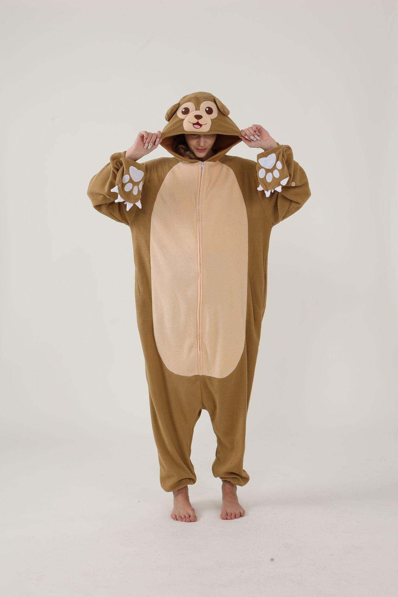 

Unisex Cartoon Onesie Pajamas for Home, Costume Parties, and Halloween S