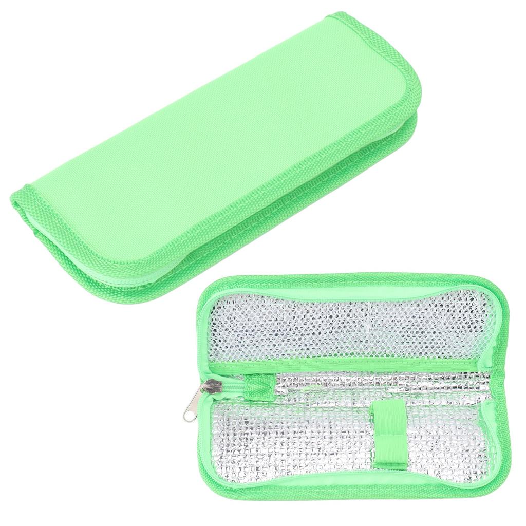 Insulin-Tragetasche Tragbarer Reiseorganizer Kühltasche für Diabetes mit Reißverschluss Typ 1