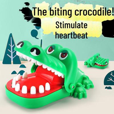 Crocodile Dinosaur Shark Bite Trick Toy for Kids