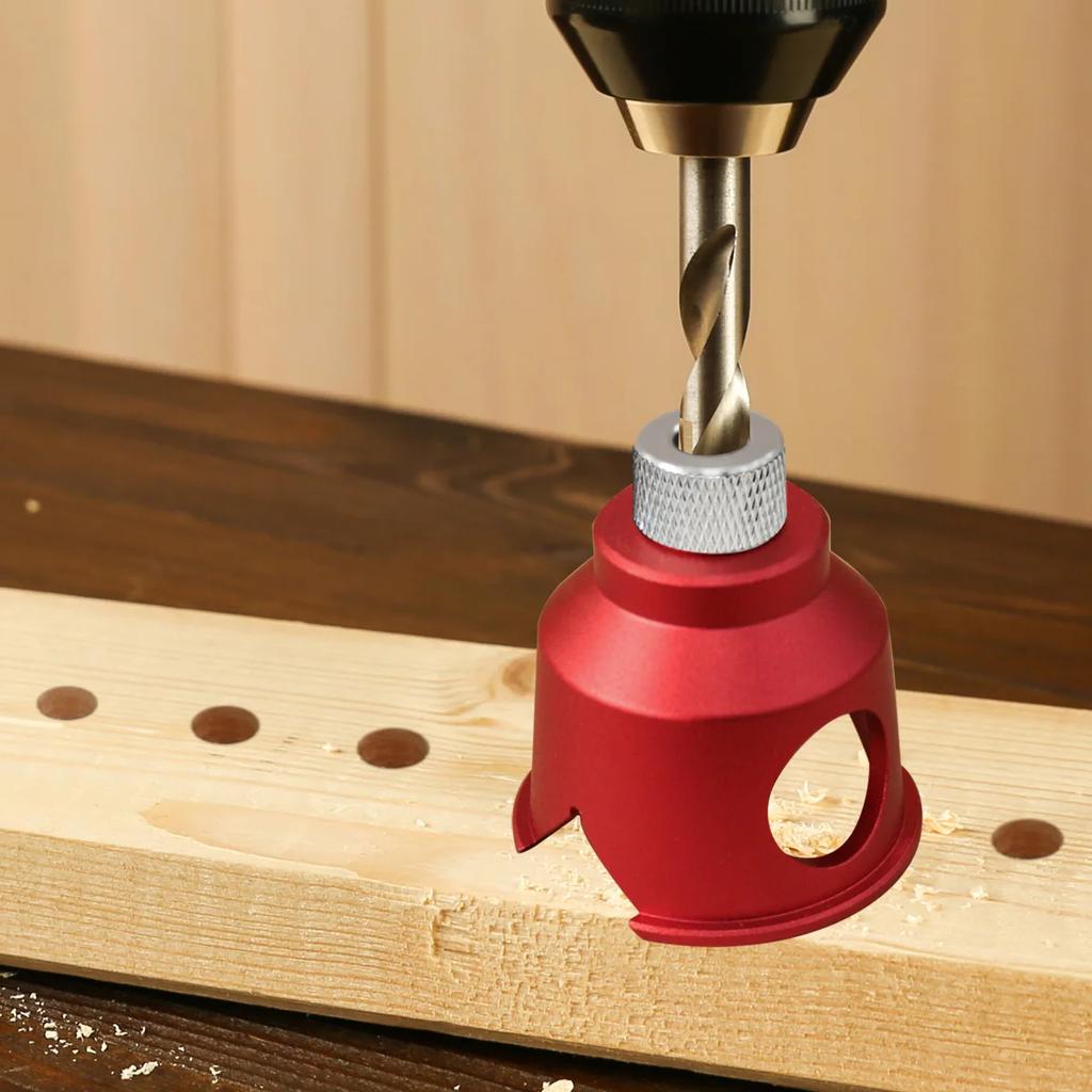 Doweling Jig Positioner Straight Angle Guide Hole Puncher Tool 3-10mm Drill Fixture Pocket Hole Jig Vertical Drill Guide Locator