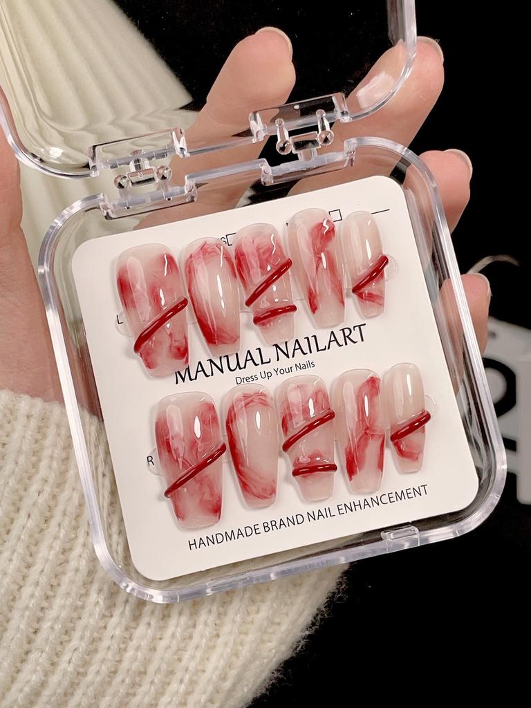 New Arrival Handmade Autumn/winter Nail Stickers Long-lasting And Stunning