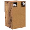 Bedside Cabinet Reclaimed Wood Look 29 x 31.5 x 49 cm Particleboard