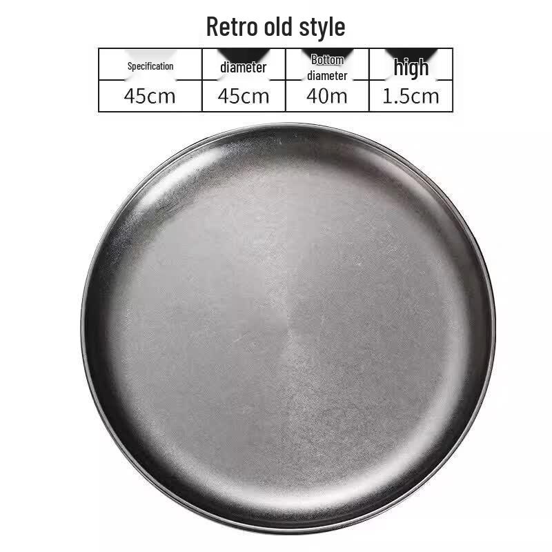 Korean Style Gold Melamine Serving Tray