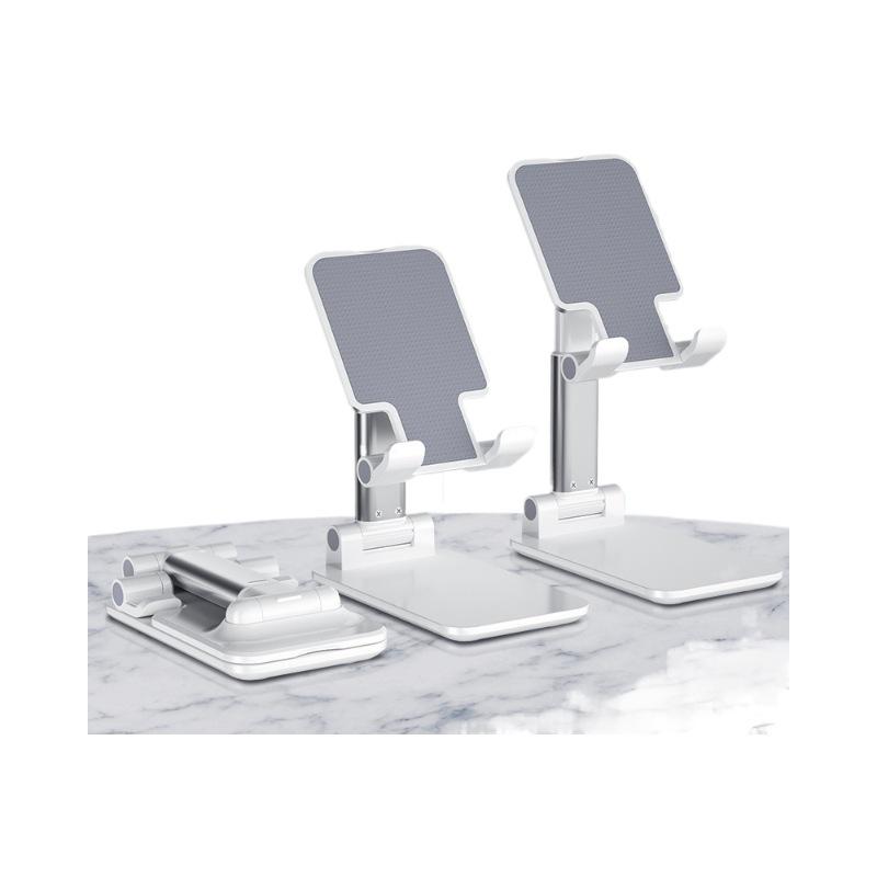 Universal Foldable Desktop Phone & Tablet Stand - Portable Telescopic Holder for Live Streaming and Video.