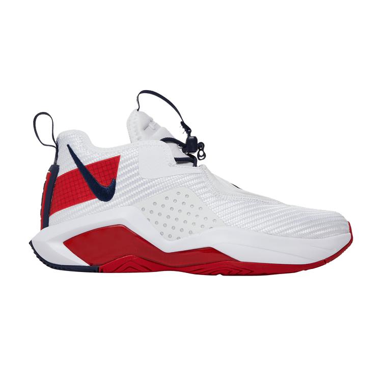 Nike LeBron Soldier 14 GS White University Red 35.5