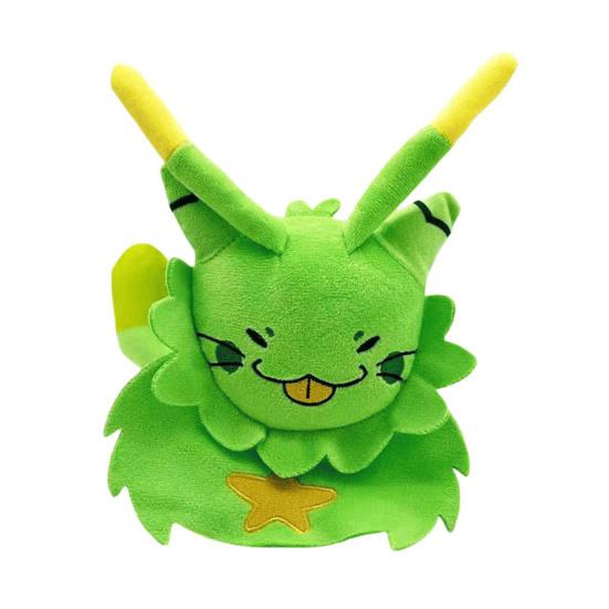

Плюшевая кукла-кошка пушистая инопланетная кошка мягкая плюшевая кукла игрушка зеленая кошка игра косплей фигурка для друзей дети фанаты подарок зелёный