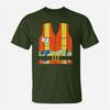 3D Bauarbeiter Orange Warnweste Grafik T-Shirt für Unisex Kleidung Sommer Lässig Unisex Oberteile T-Shirts Mode T-Shirt
