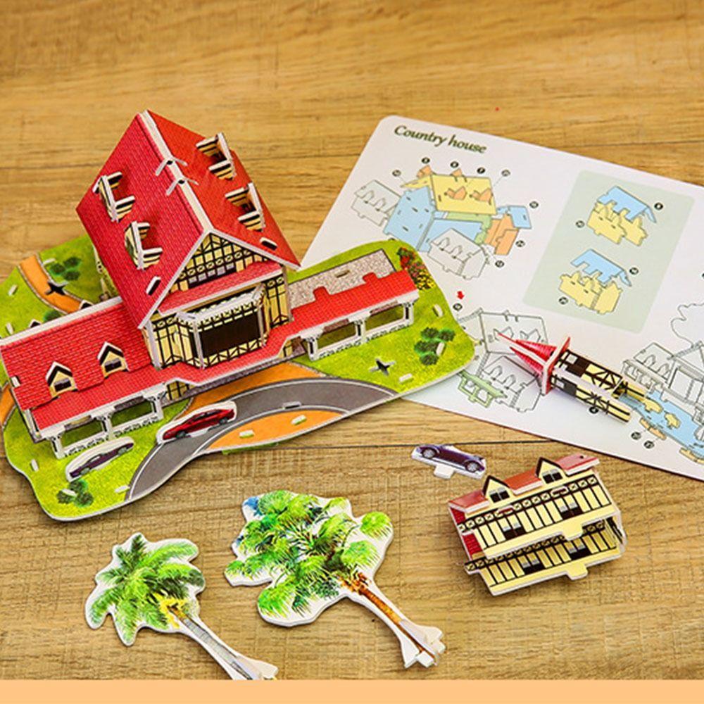 Paper 3D Paper Puzzle Room DIY  Personalities   Nursery School