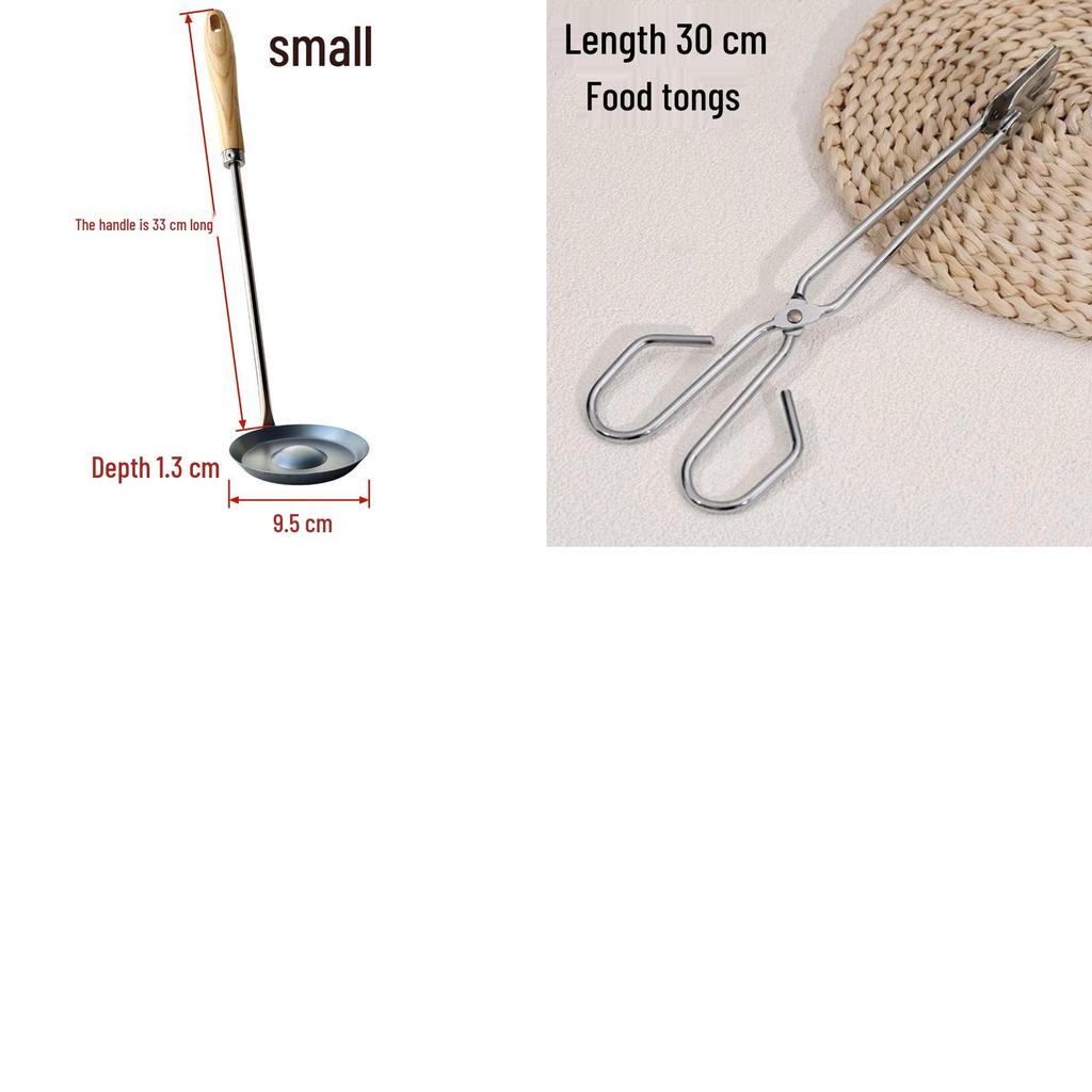 Commercial-Grade Large Fried Noodle Nest Ladle Mold